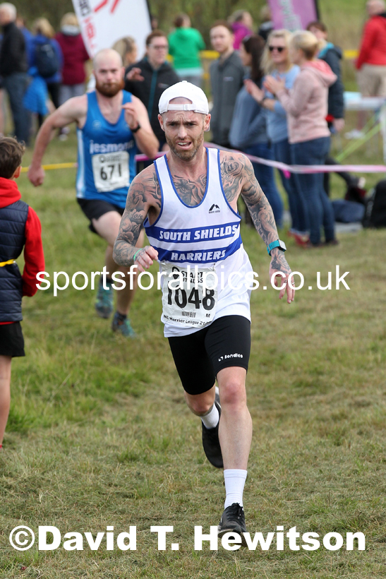 Senior mens 2021 North Eastern Harrier League, Druridge Bay. Photo: David T. Hewitson/Sports for All Pics